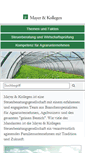 Mobile Screenshot of mayer-und-kollegen.de
